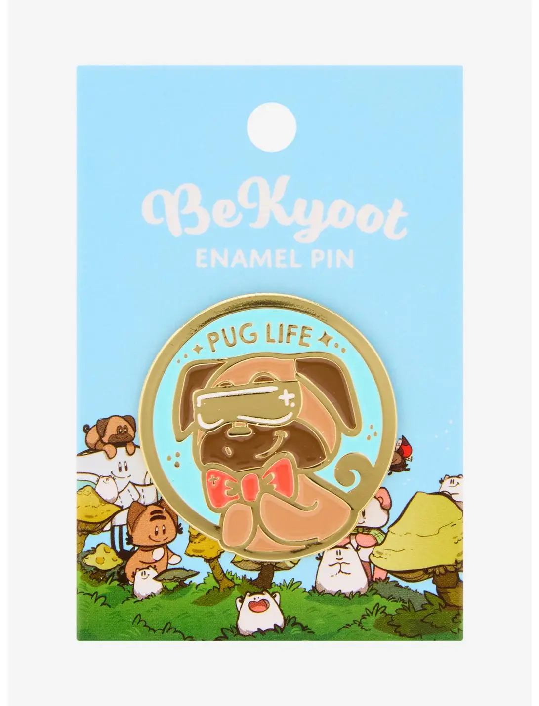 BeKyoot Pug Life Enamel Pin — BoxLunch Exclusive