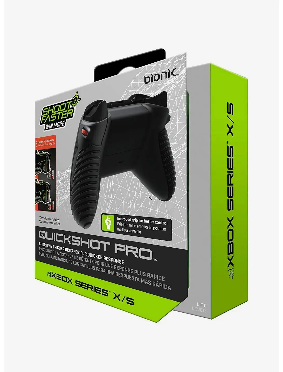 Bionik BNK-9073 Xbox Series X Quickshot Pro Controller Grip