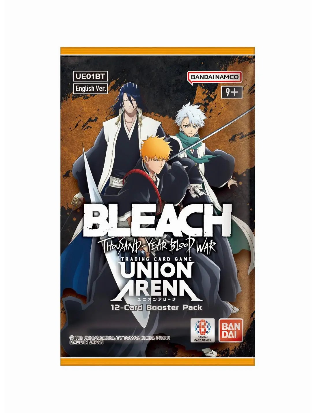 BLEACH: Thousand-Year Blood War Union Arena Trading Card Game 12-Card Booster Pack