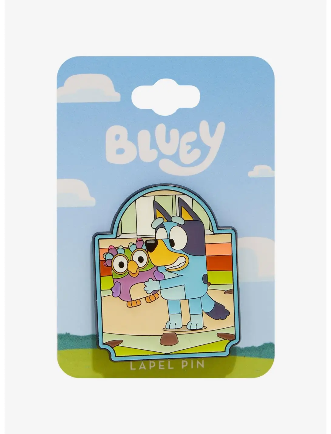 Bluey Chattermax Framed Enamel Pin — BoxLunch Exclusive