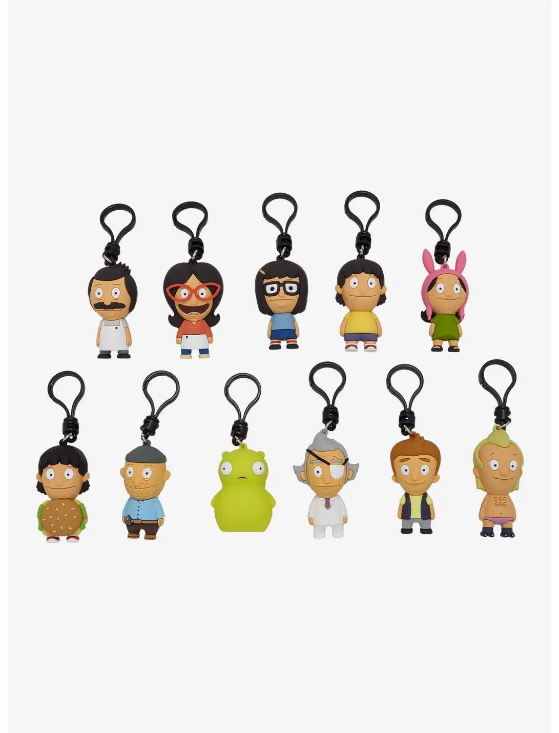 Bob's Burgers Characters Blind Bag Figural Bag Clip