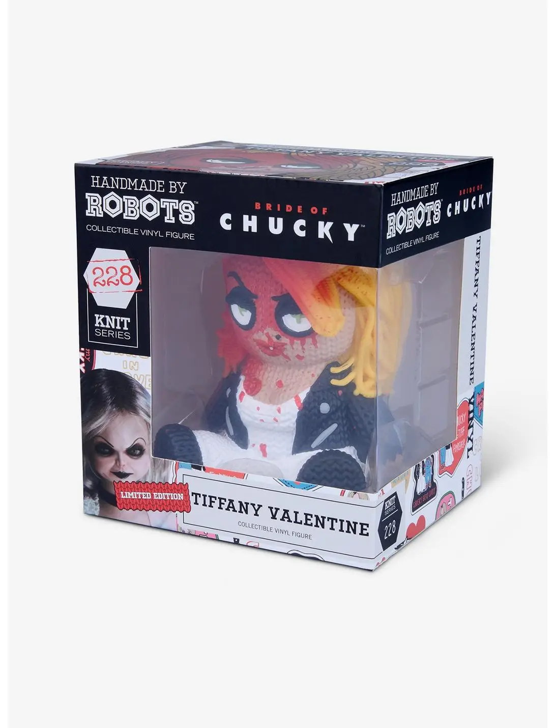 Bride of Chucky Tiffany 228 Limited Edition Bloody Handmade by Robots Vinyl Figure