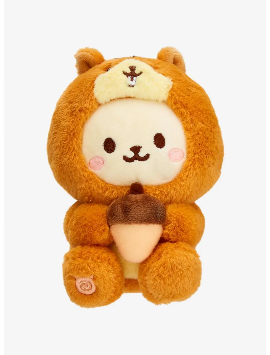 Bunniroll Squirrel Costume 4 Inch Plush