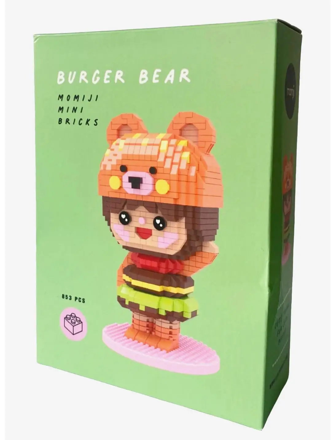 Burger Bear Mini Bricks by Momiji