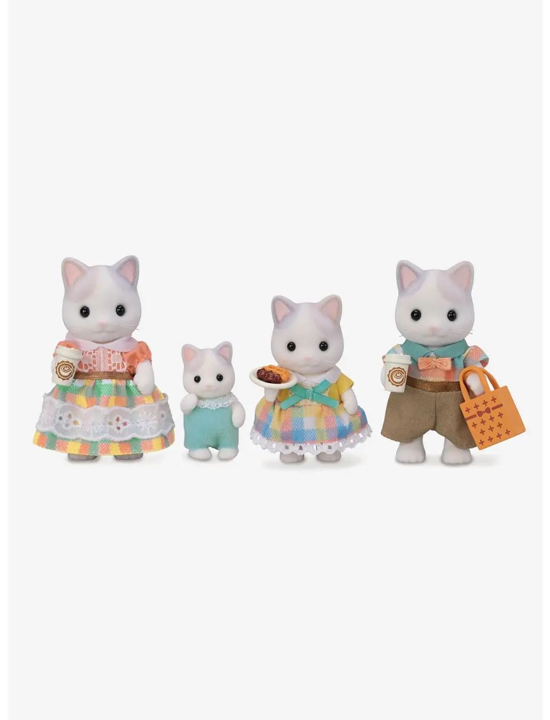 Calico Critters Latte Cat Family Set