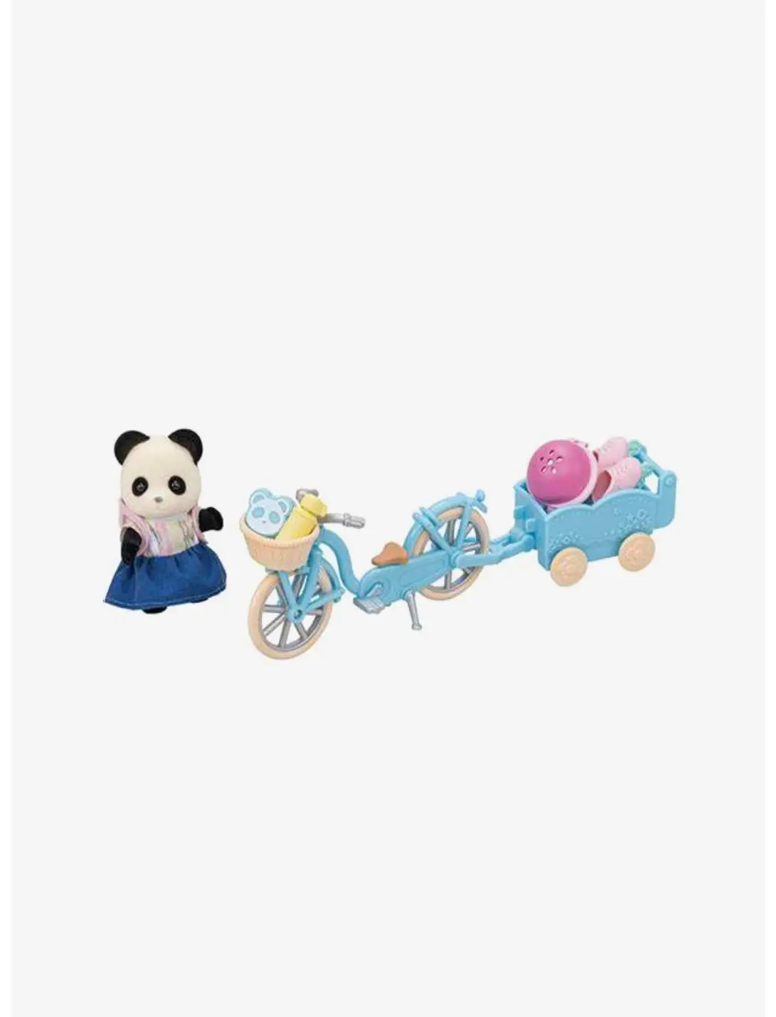 Calico Critters Panda Girl Cycle & Skate Set