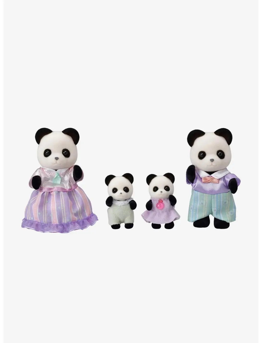Calico Critters Pookie Panda Family Figure Set