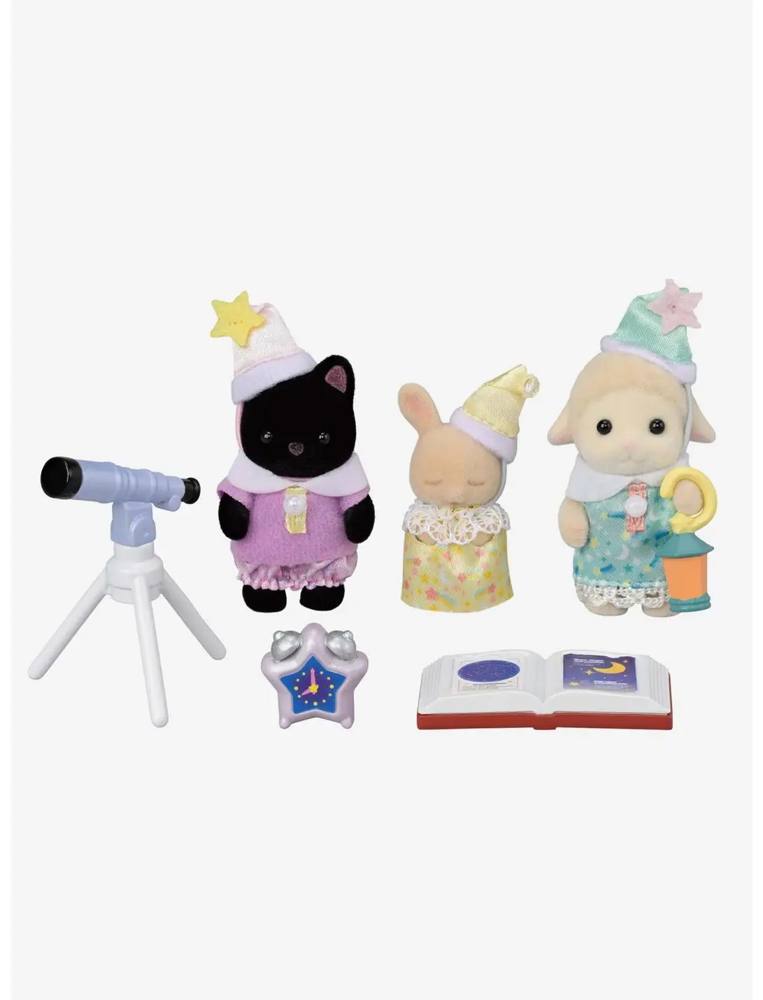 Calico Critters Sleepover Party Trio Figure Set