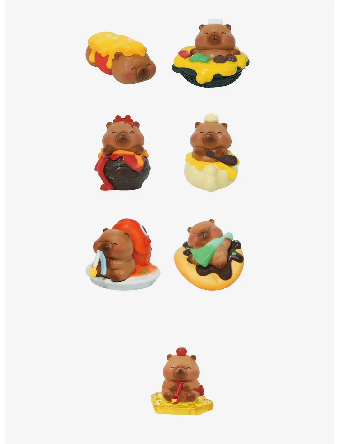 Capybara Food Court Blind Box Figure