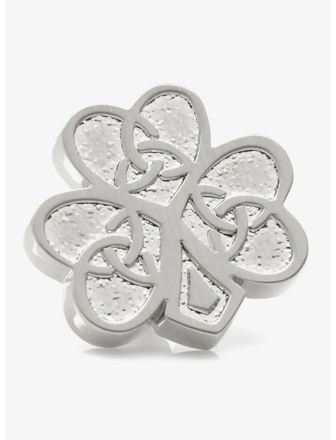 Celtic Knot Shamrock Lapel Pin
