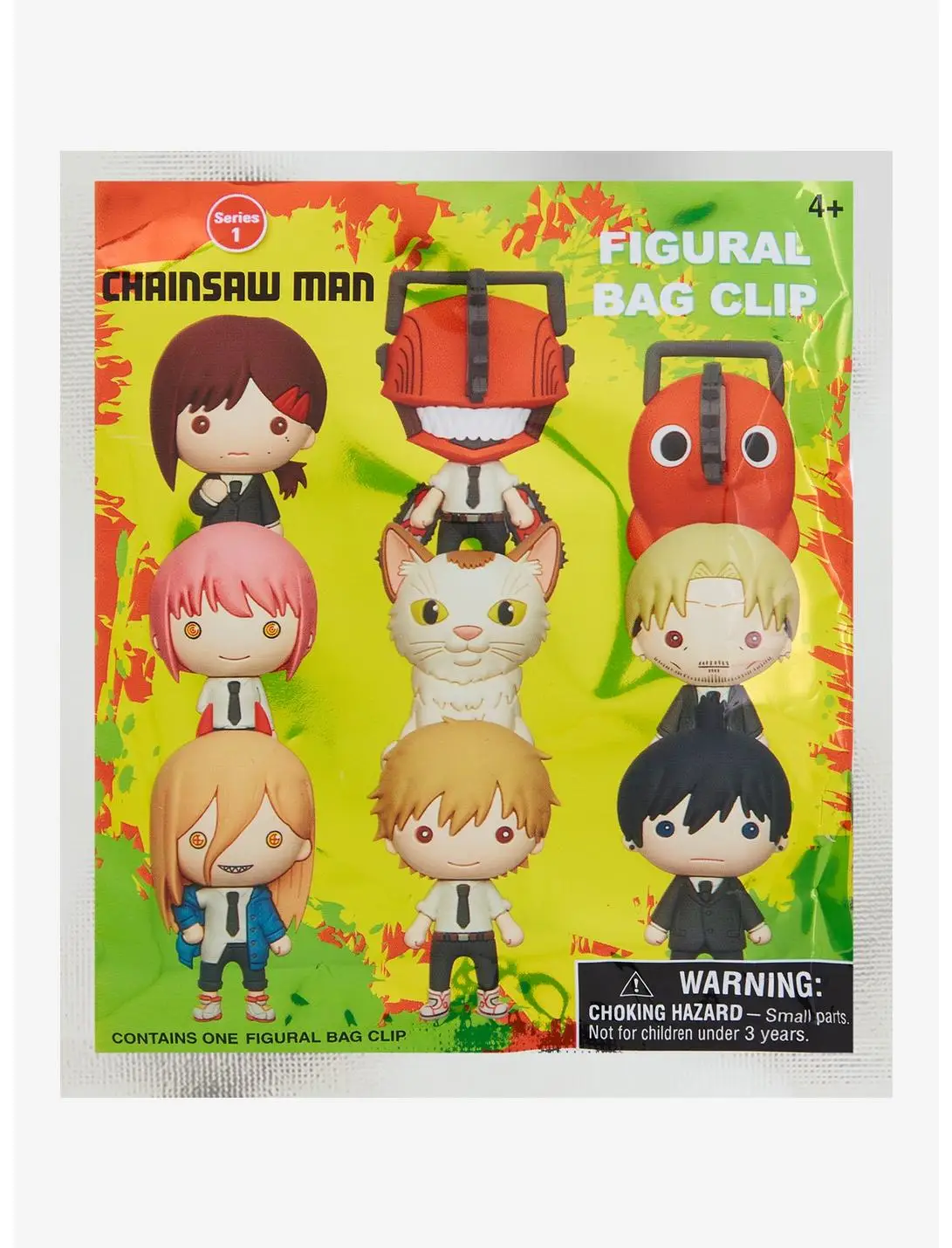 Chainsaw Man Characters Series 1 Blind Bag Figural Bag Clip
