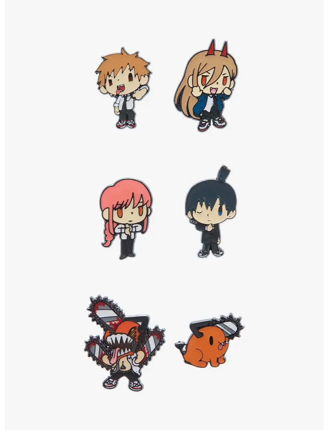 Chainsaw Man Chibi Characters Blind Box Enamel Pin