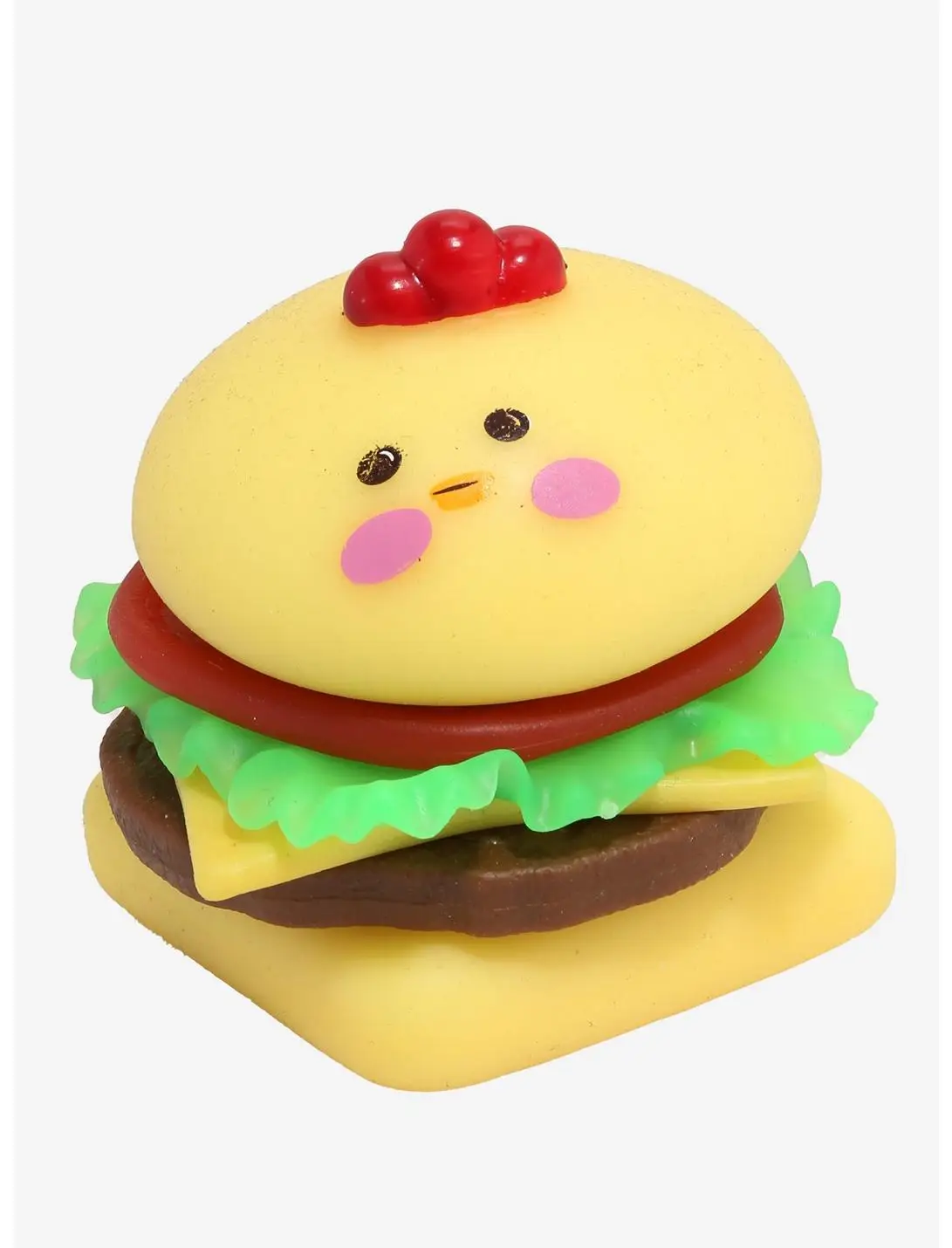 Chicken Burger Buildable Squishy Toy Set