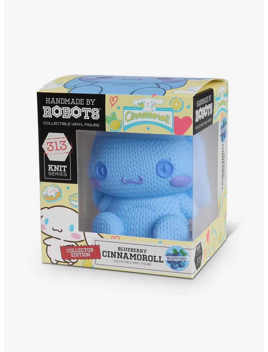 Cinnamoroll (Blueberry Scented) Handmade By Robots Vinyl Figure