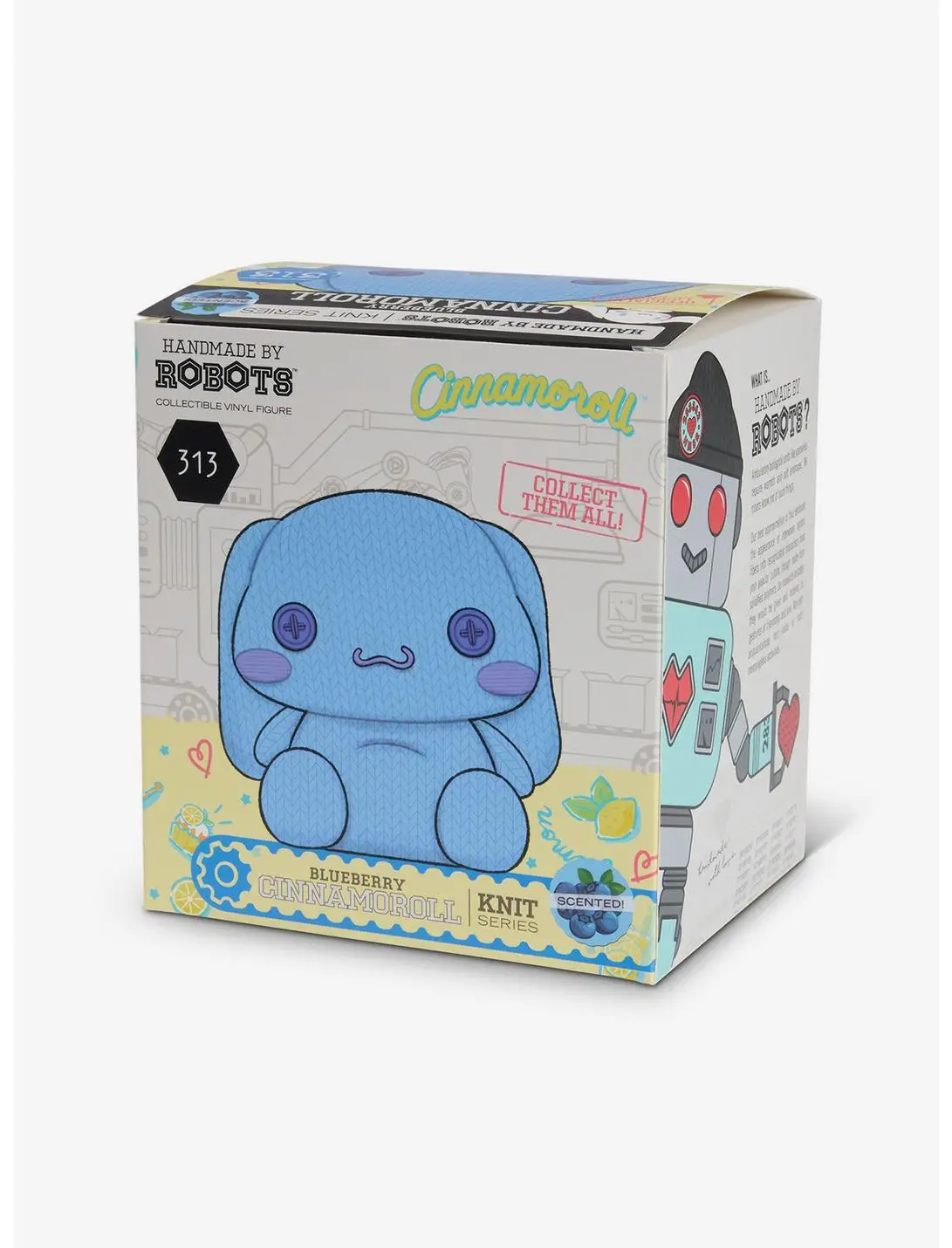Cinnamoroll (Blueberry Scented) Handmade By Robots Vinyl Figure
