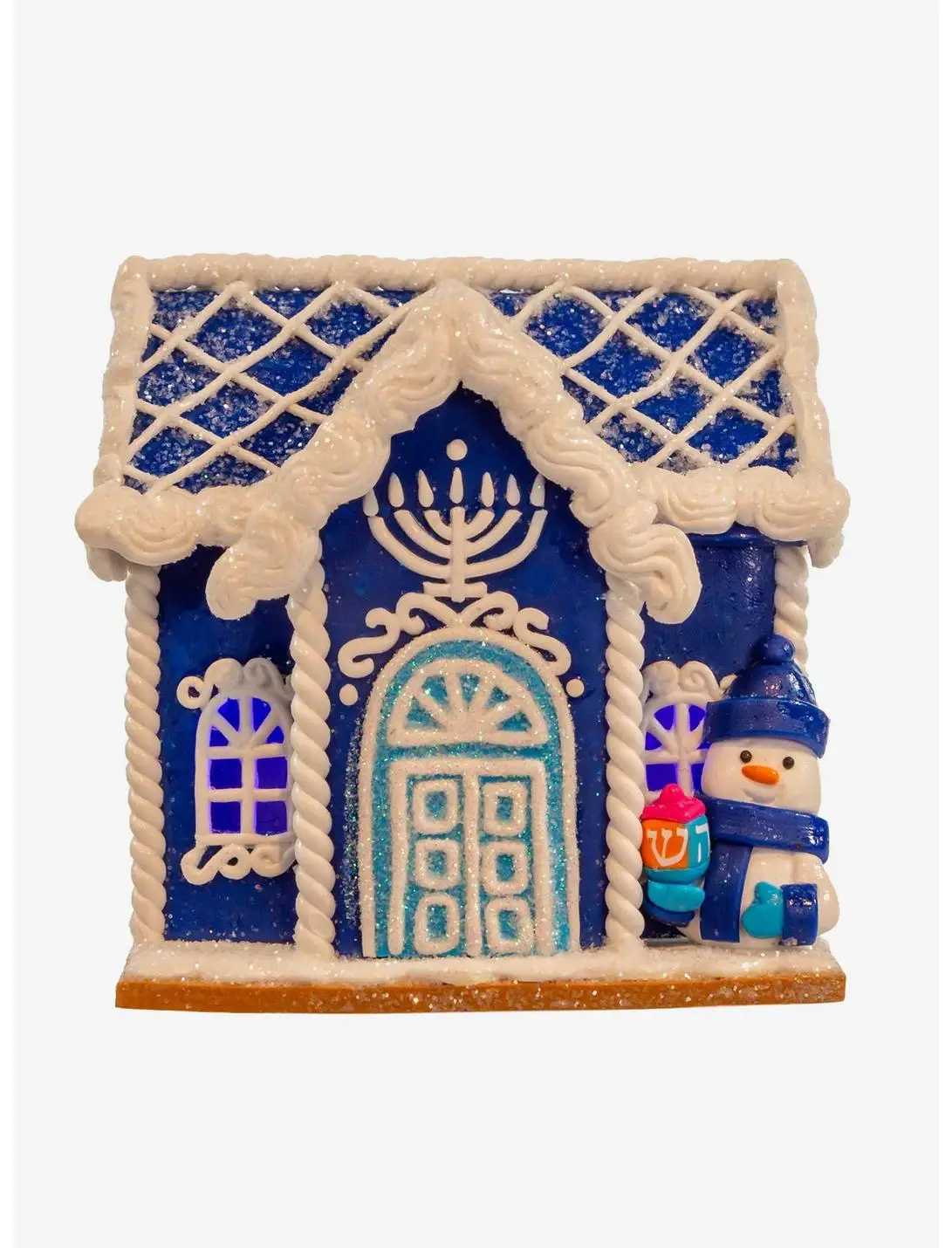 Claydough Hanukkah LED House Figure