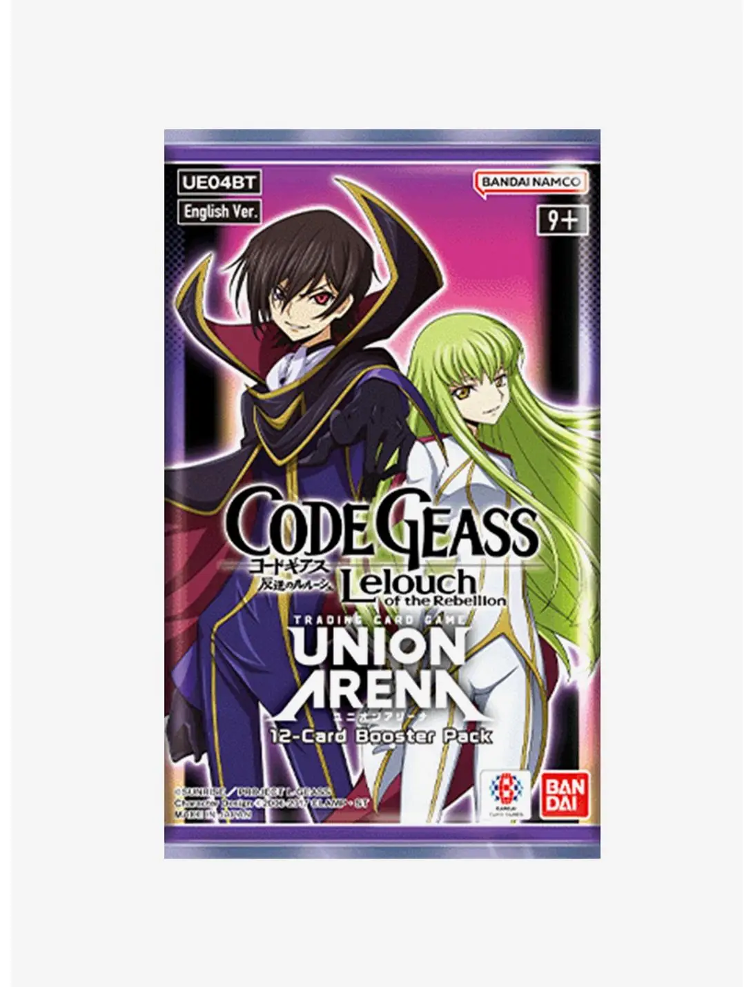 Code Geass: Lelouch of the Republic Trading Card Game Union Arena Booster Pack