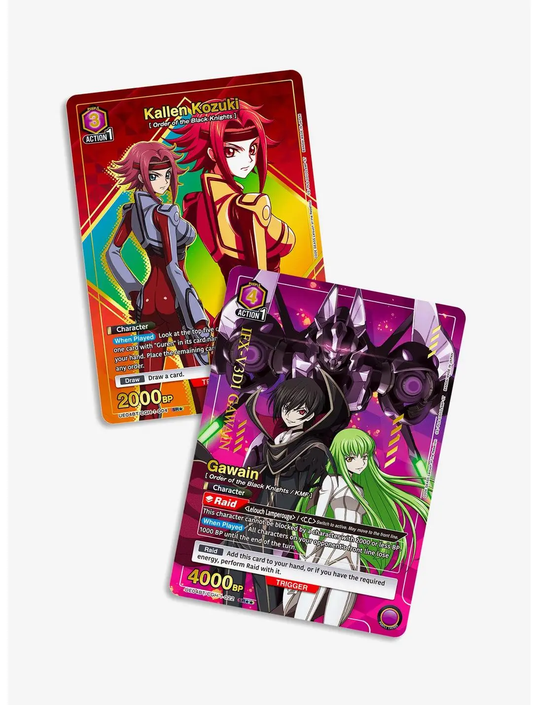 Code Geass: Lelouch of the Republic Trading Card Game Union Arena Booster Pack