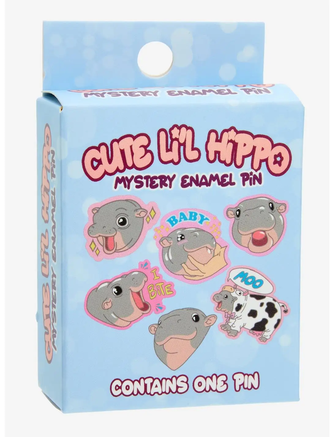 Cute Li'l Hippo Blind Box Enamel Pin — BoxLunch Exclusive