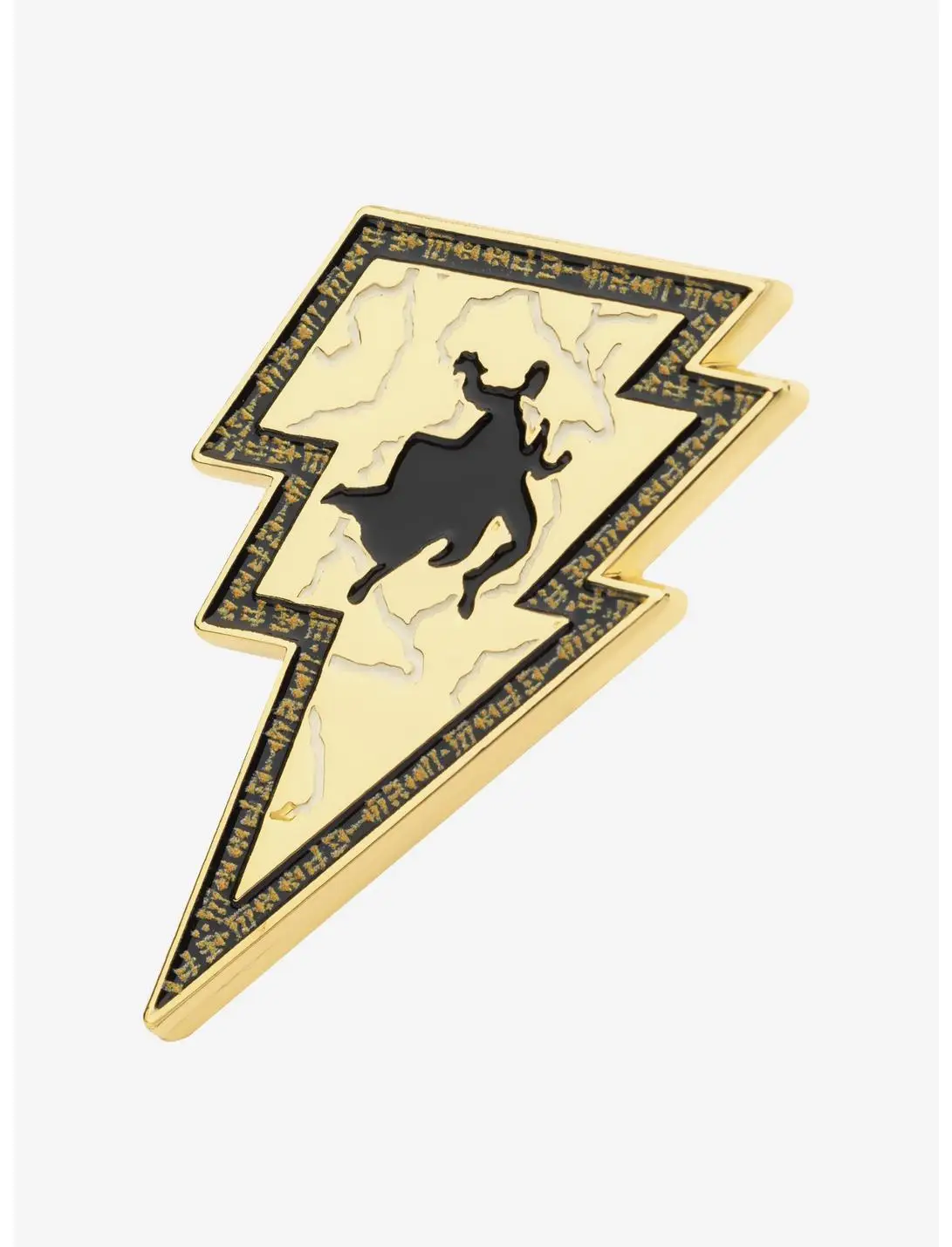 DC Comics Black Adam Lightning Bolt Pin