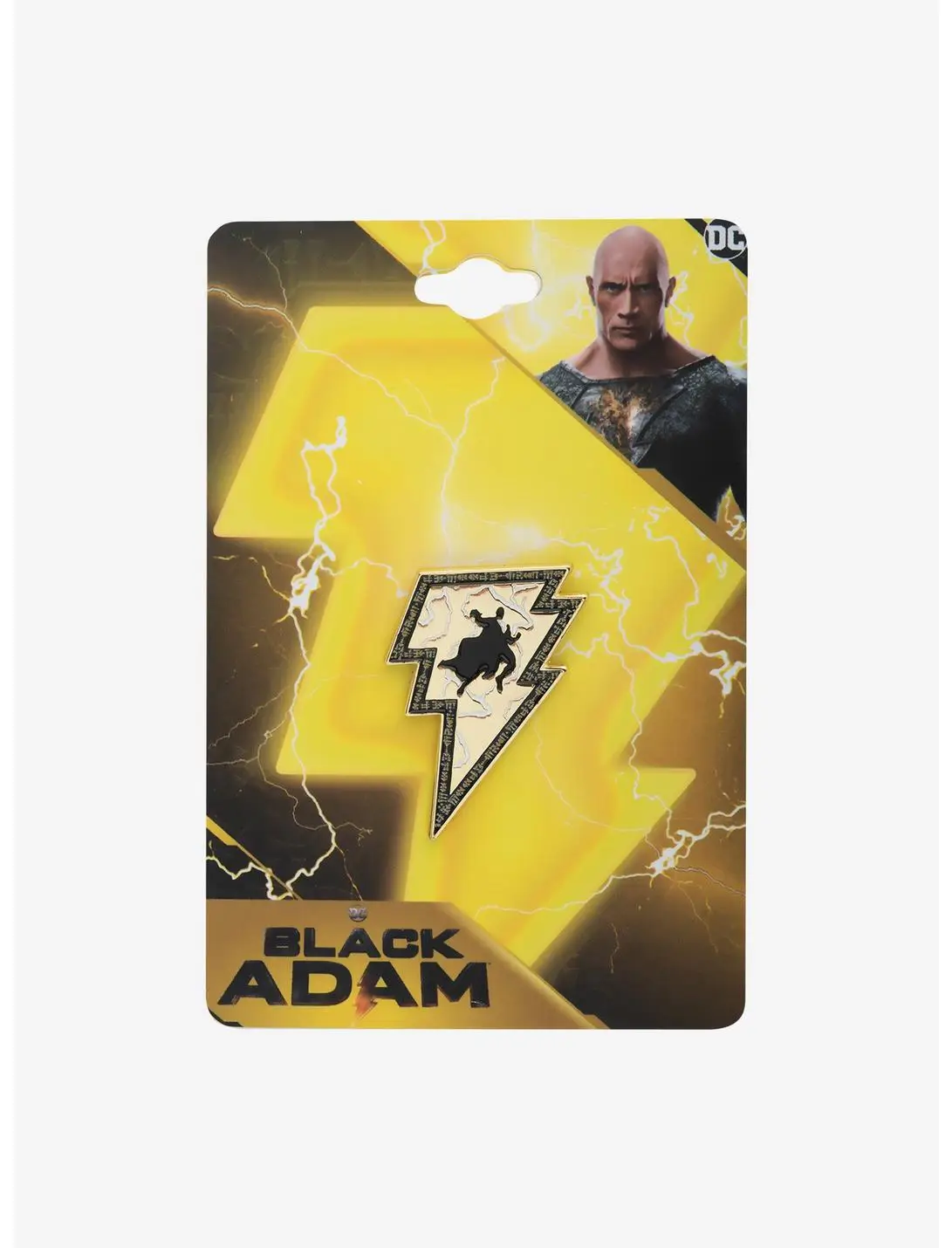 DC Comics Black Adam Lightning Bolt Pin