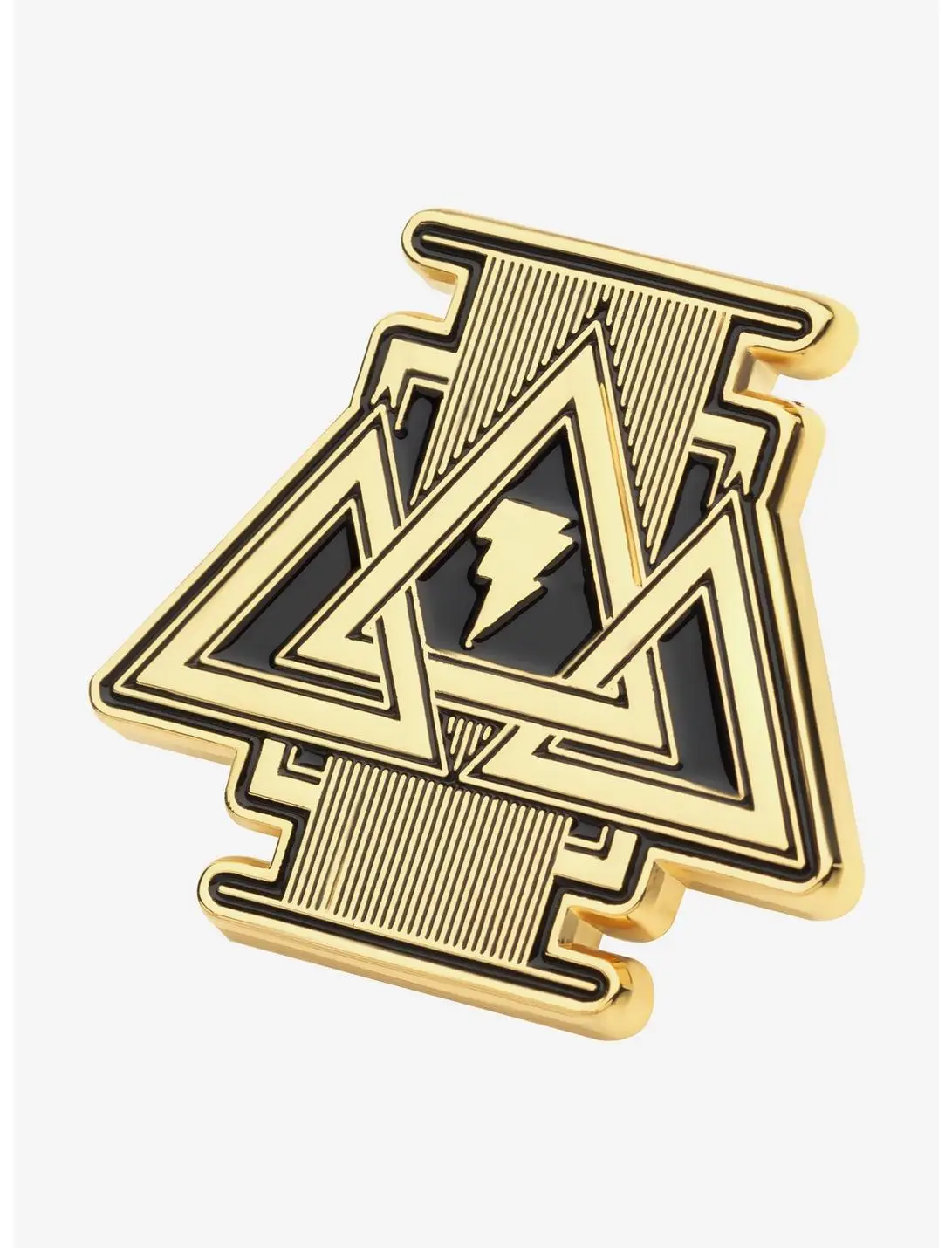 DC Comics Black Adam Triple Triangle Pin