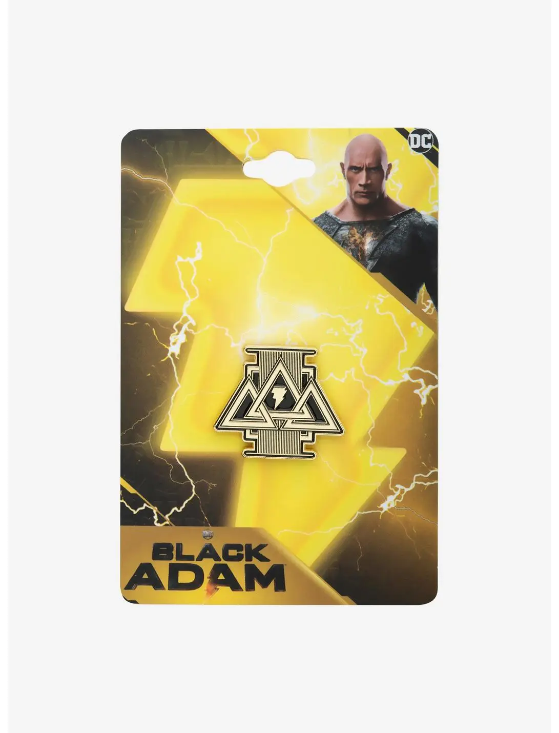 DC Comics Black Adam Triple Triangle Pin