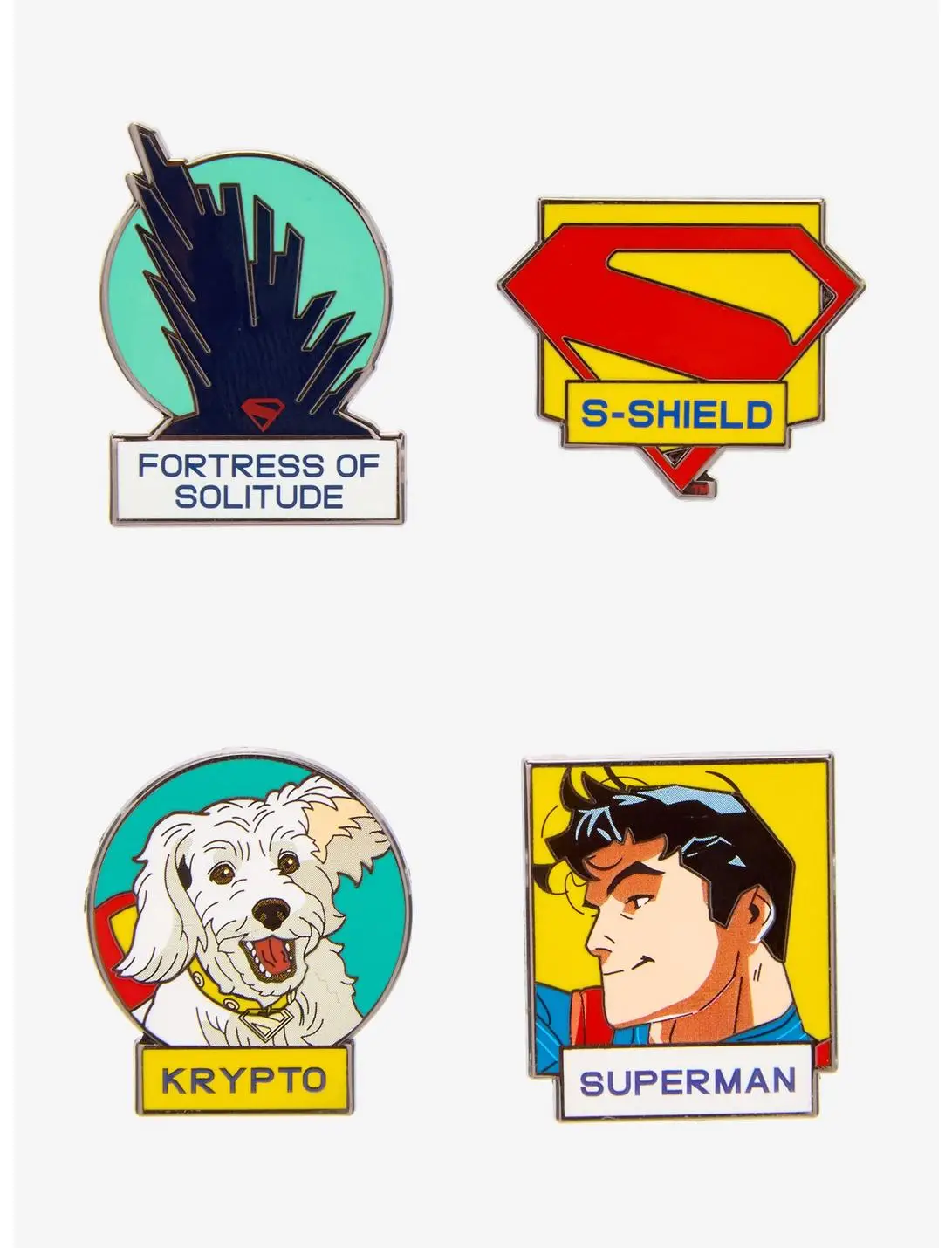 DC Comics Superman Icons Blind Box Enamel Pin