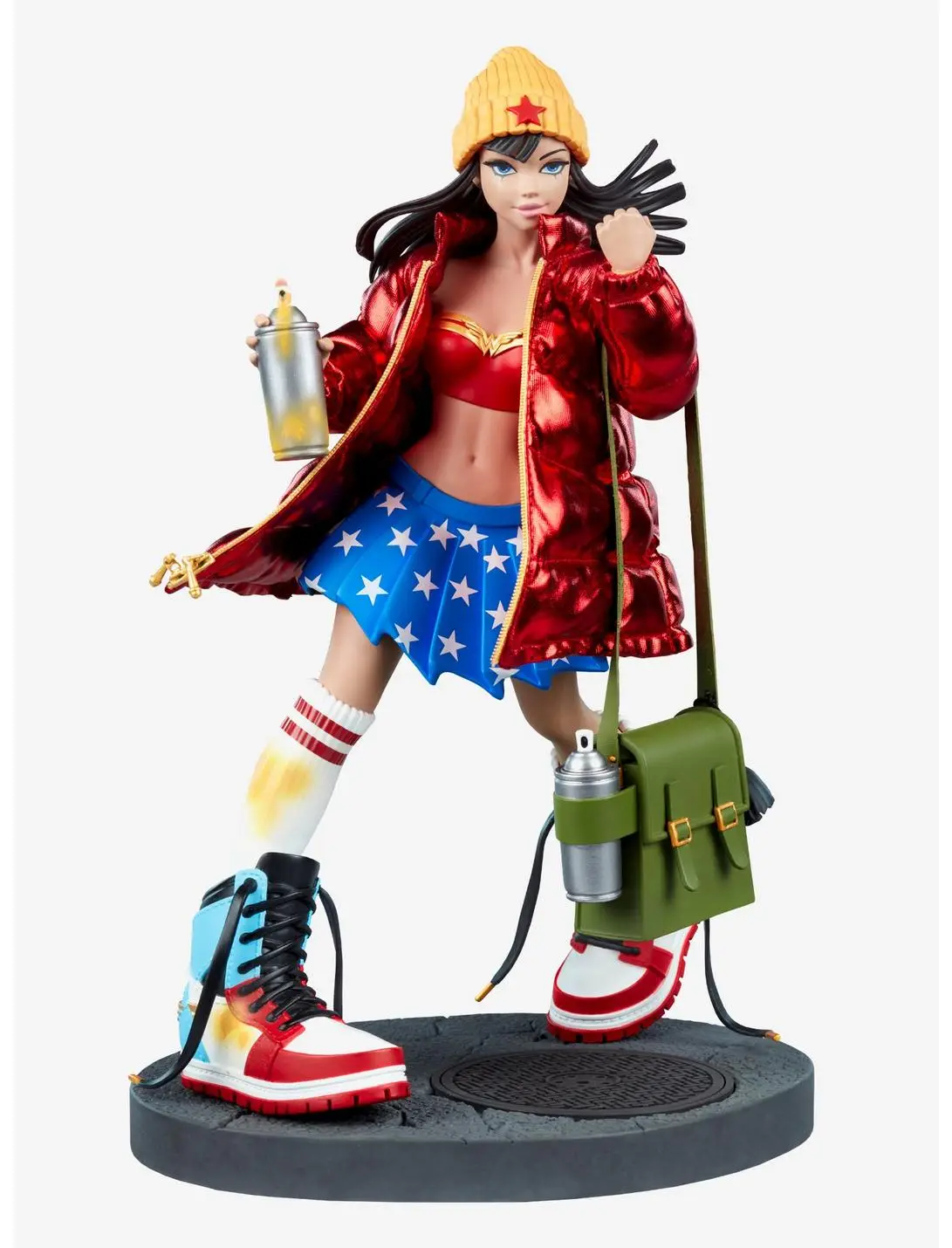 DC Comics Wonder Woman Hype Girl Statue