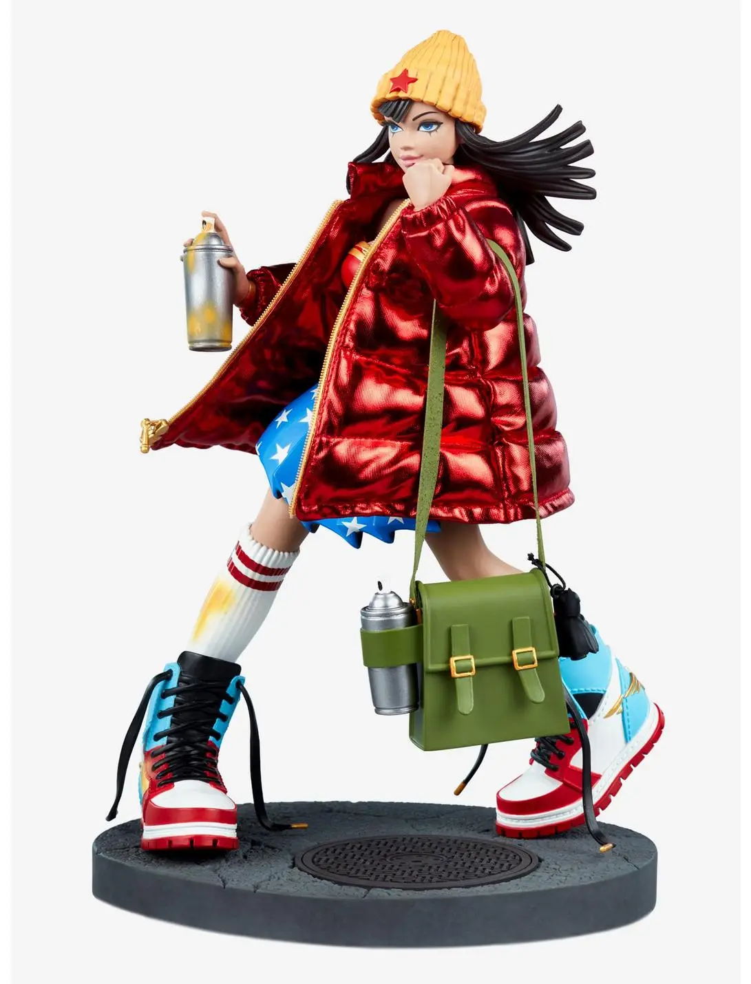 DC Comics Wonder Woman Hype Girl Statue