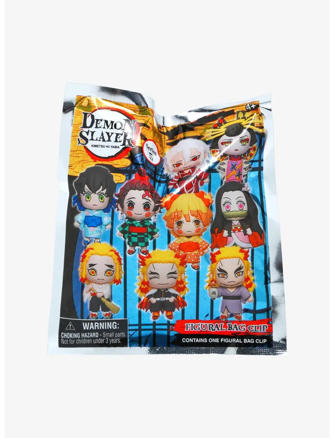 Demon Slayer: Kimetsu no Yaiba Characters Series 5 Blind Bag Figural Bag Clip