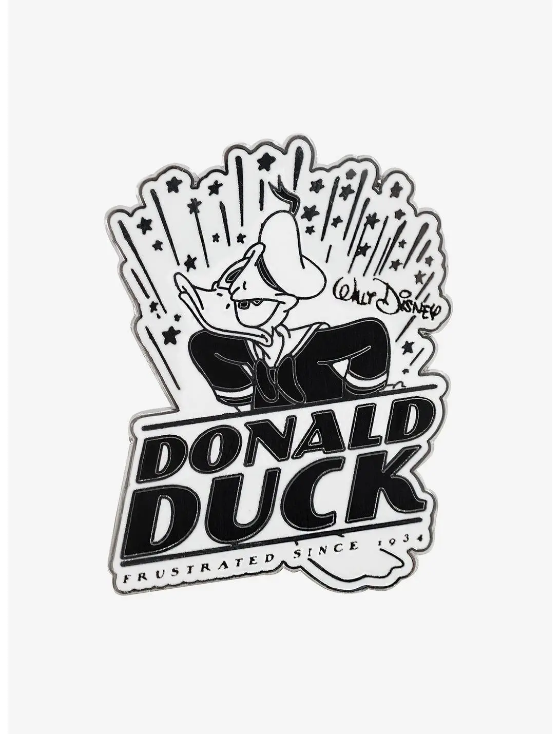 Disney 100 Donald Duck Tonal Portrait Enamel Pin - BoxLunch Exclusive