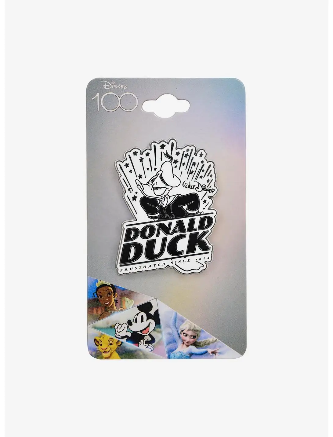 Disney 100 Donald Duck Tonal Portrait Enamel Pin - BoxLunch Exclusive