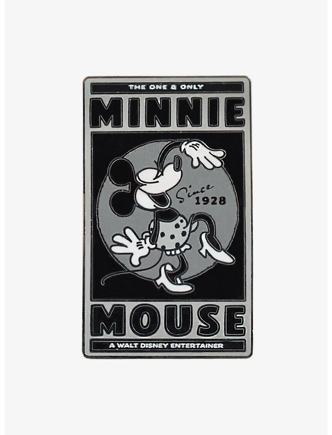 Disney 100 Minnie Mouse Tonal Portrait Enamel Pin - BoxLunch Exclusive