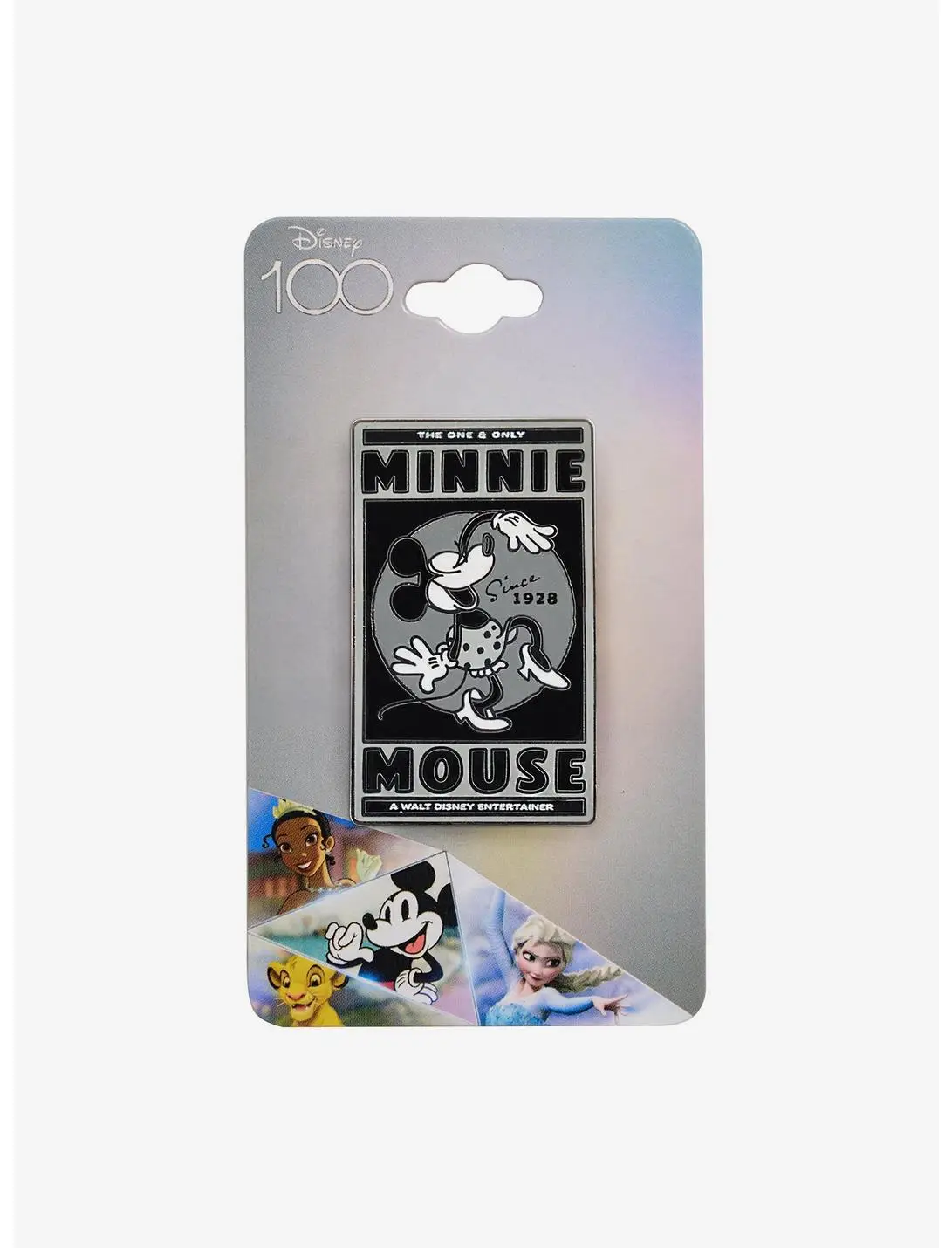 Disney 100 Minnie Mouse Tonal Portrait Enamel Pin - BoxLunch Exclusive