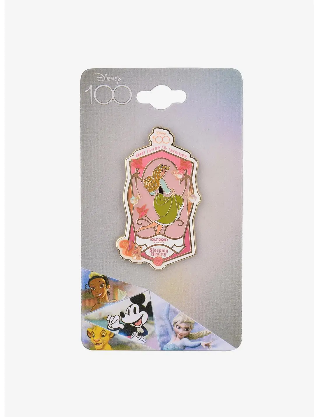 Disney 100 Sleeping Beauty Aurora Frame Enamel Pin - BoxLunch Exclusive