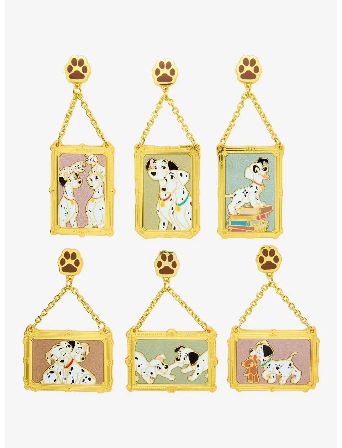 Disney 101 Dalmatians Picture Frame Blind Box Enamel Pin - BoxLunch Exclusive