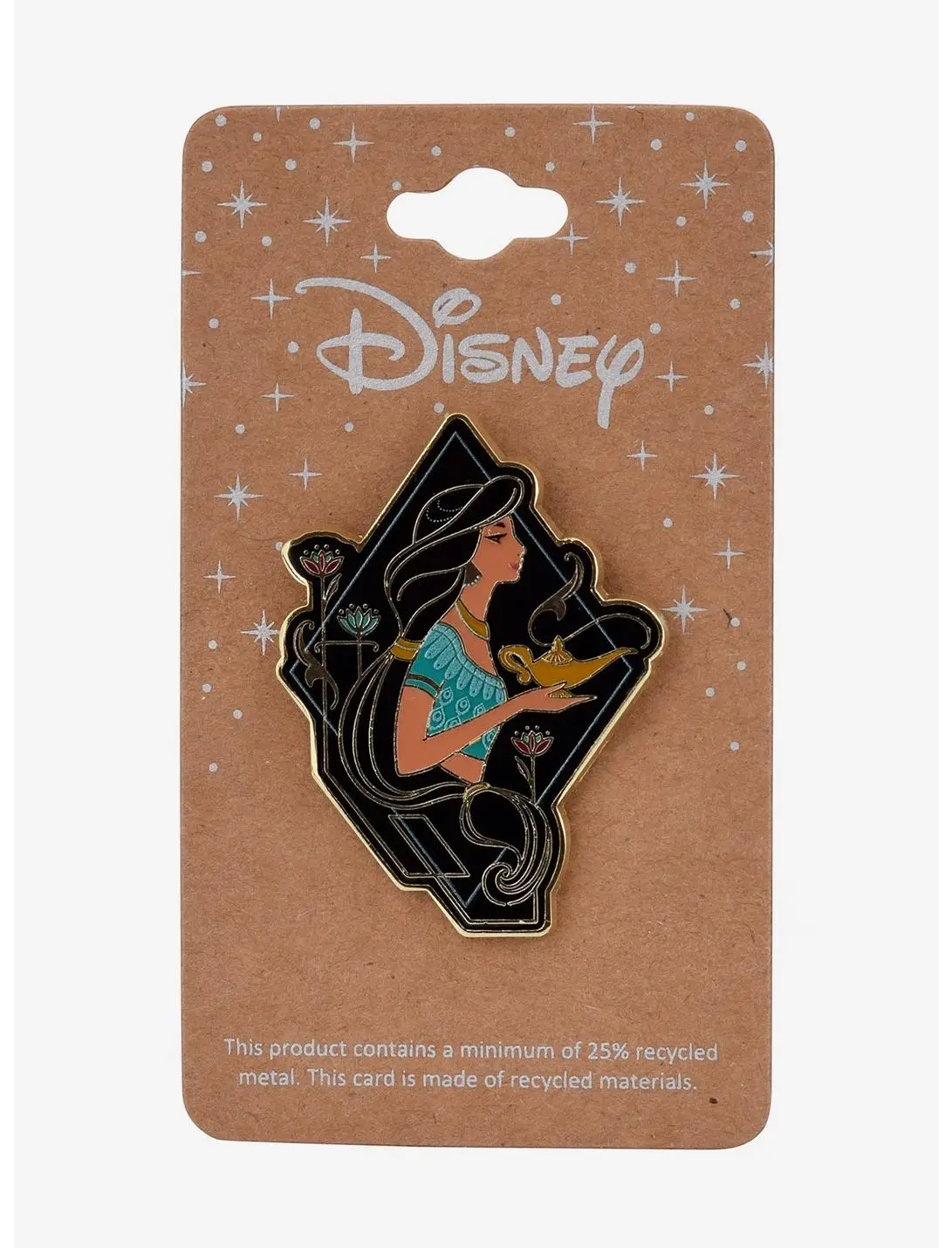 Disney Aladdin Jasmine Portrait Enamel Pin - BoxLunch Exclusive