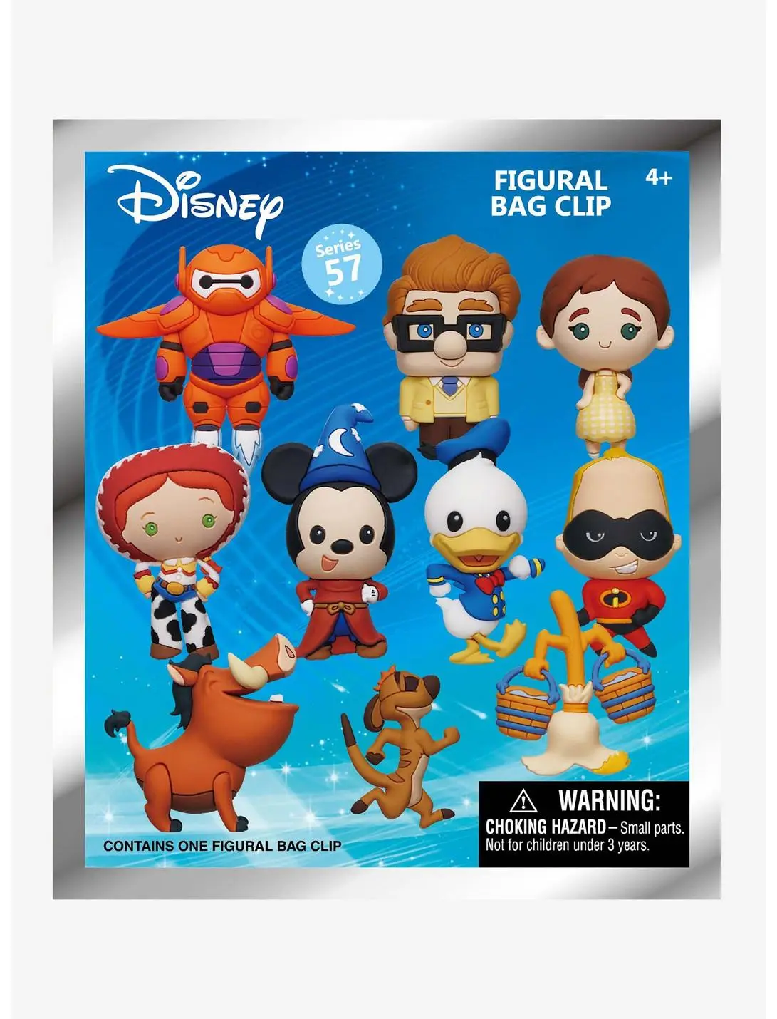 Disney Characters Series 57 Blind Bag Figural Bag Clip