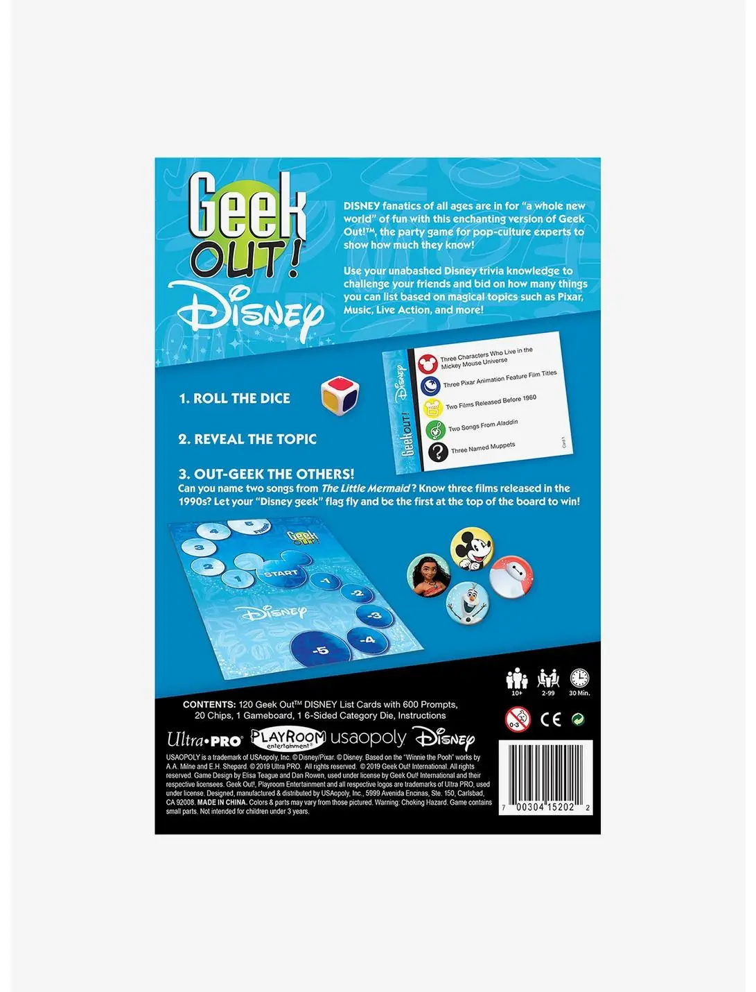 Disney Geek Out Game