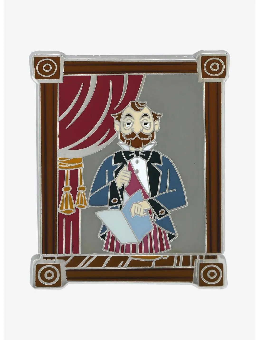Disney Haunted Mansion Alexander Nitrokoff Stretching Portrait Sliding Enamel Pin - BoxLunch Exclusive