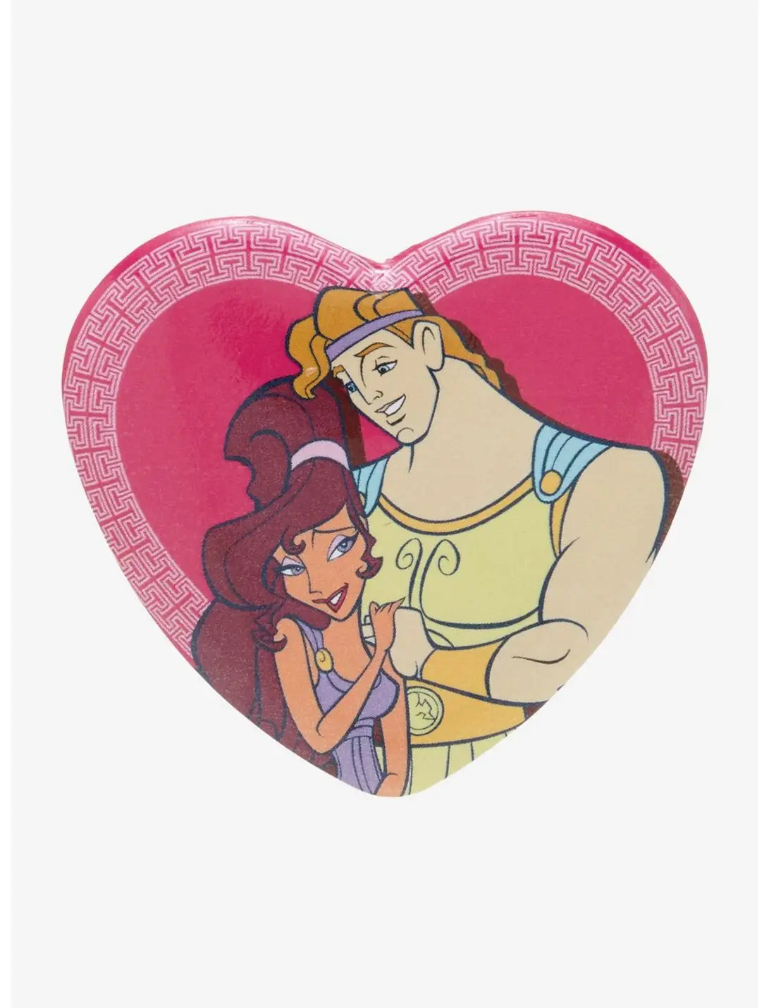 Disney Hercules Meg & Hercules Heart Button Pin