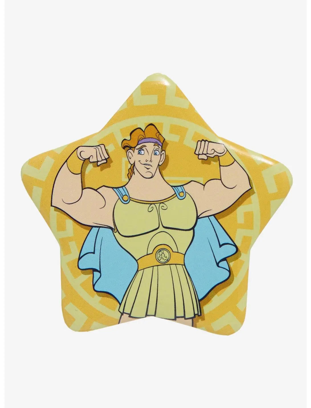 Disney Hercules Portrait Star Button Pin