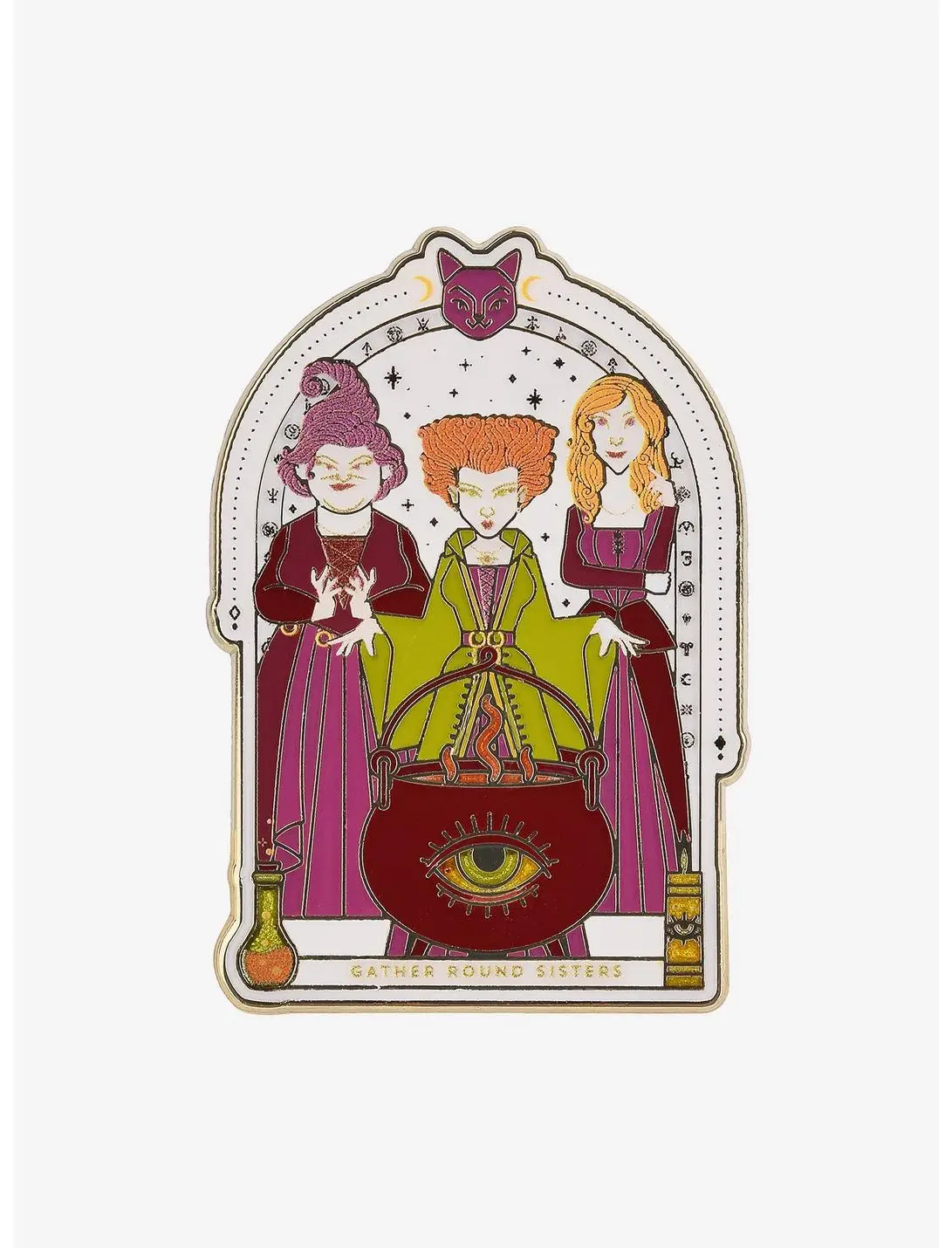 Disney Hocus Pocus Sanderson Sisters Frame Enamel Pin - BoxLunch Exclusive