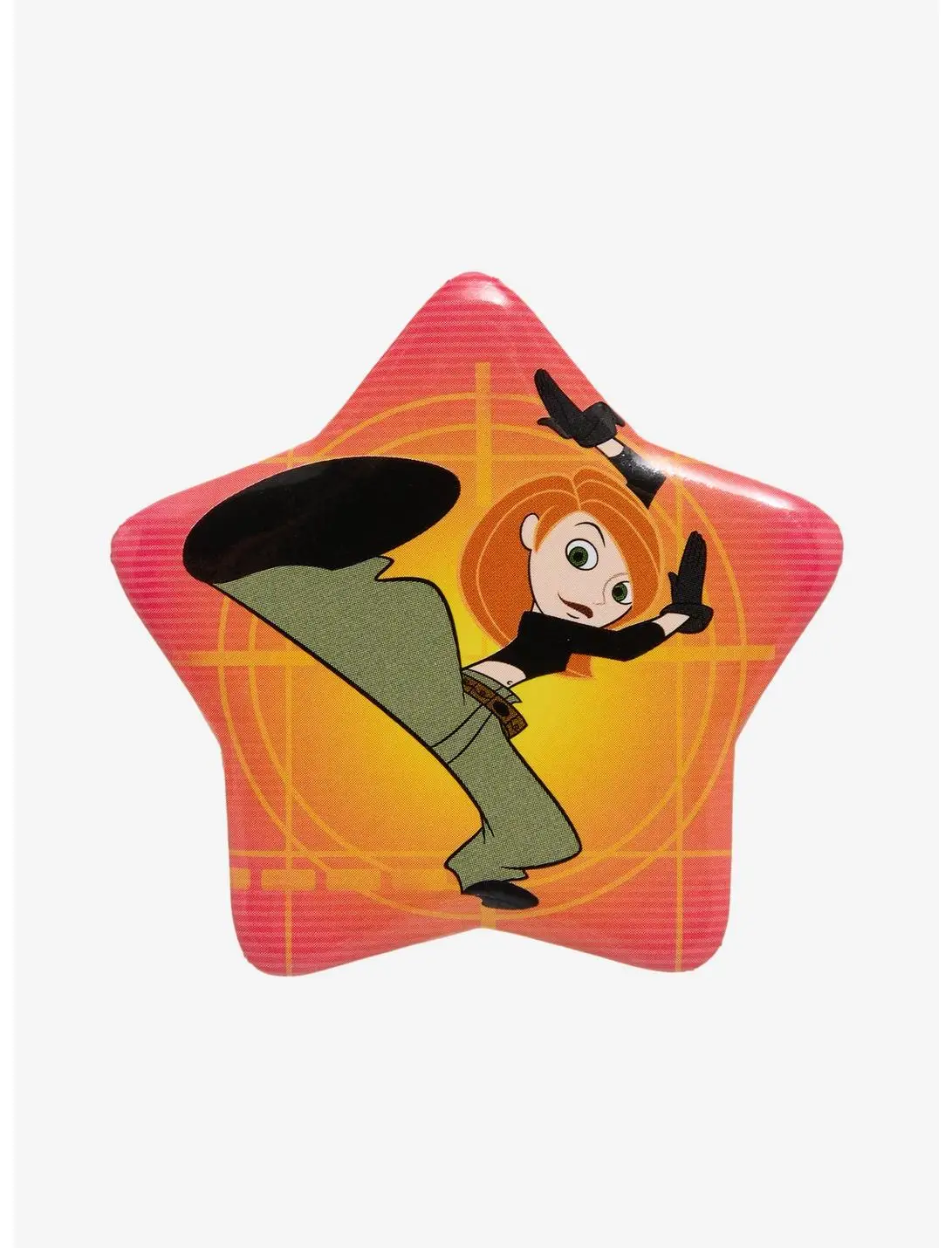 Disney Kim Possible Portrait Star Button Pin