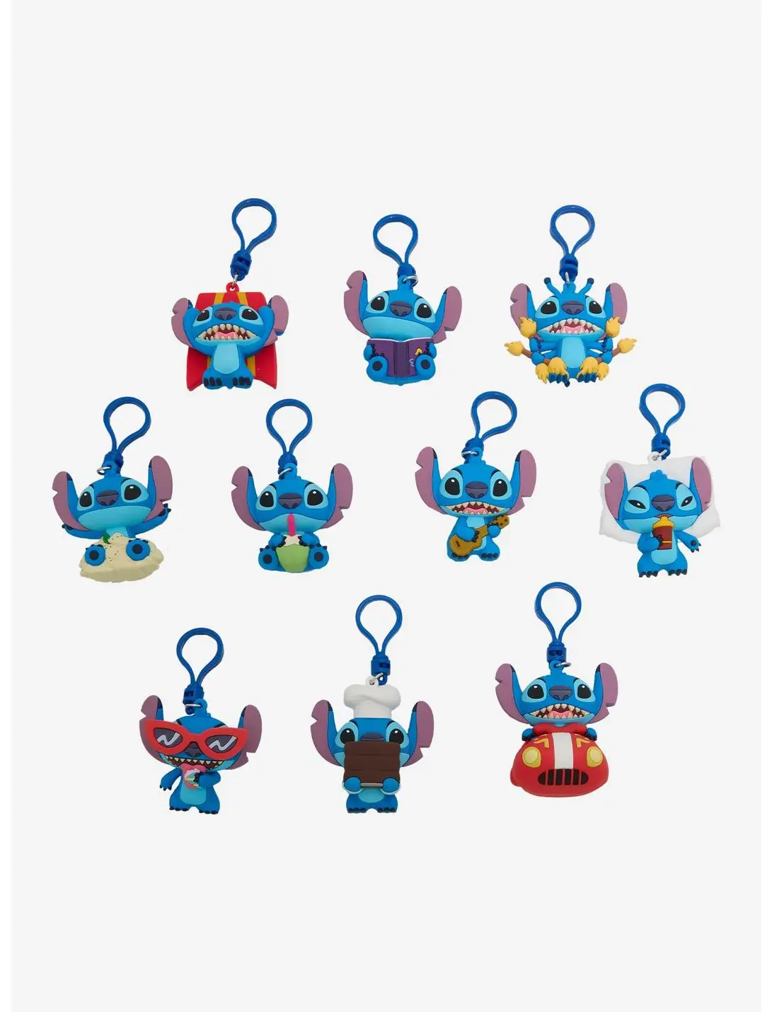 Disney Lilo & Stitch Active Stitch Blind Bag Figural Bag Clip