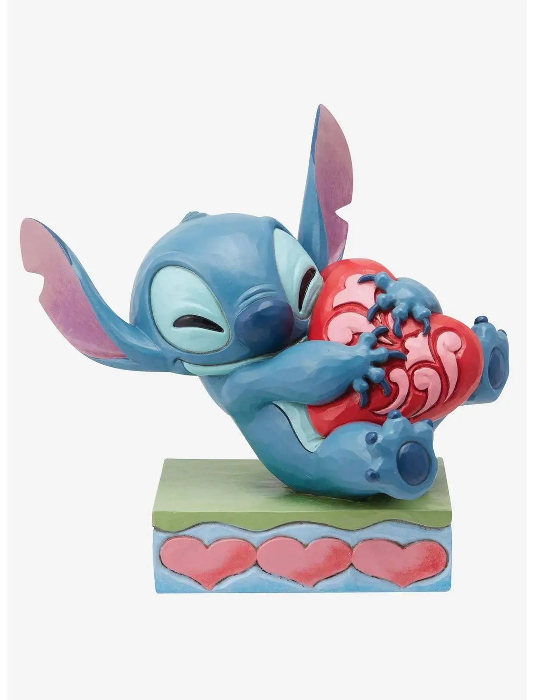 Disney Lilo & Stitch Hugging Heart Figure