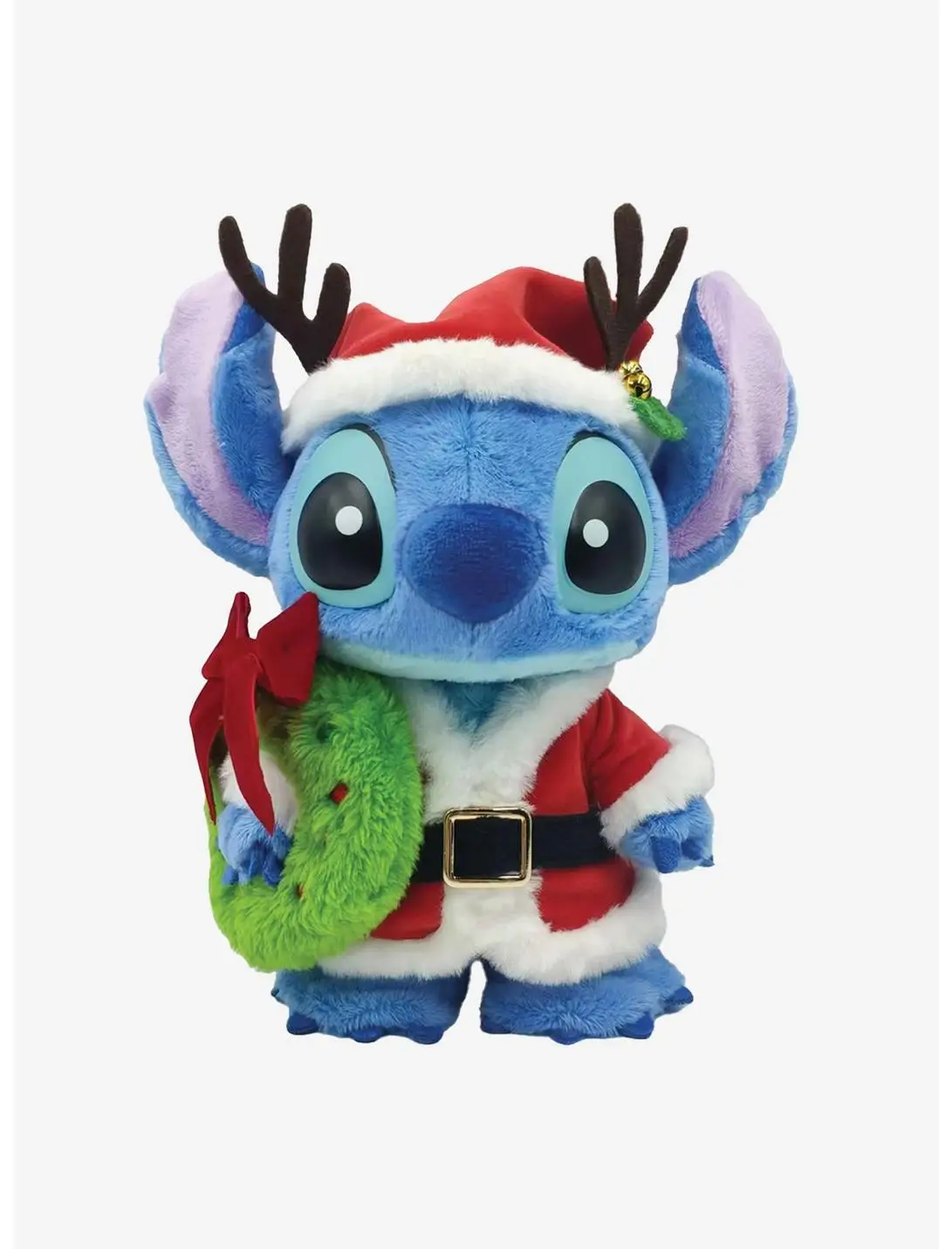 Disney Lilo & Stitch Pvc Santa Furry Figure