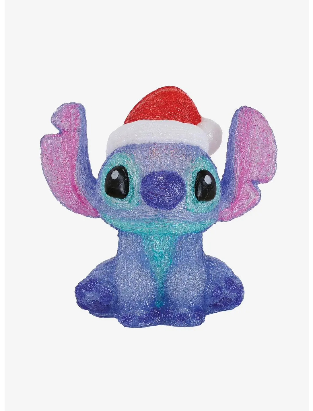 Disney Lilo & Stitch Santa Acrylic Lit Figure