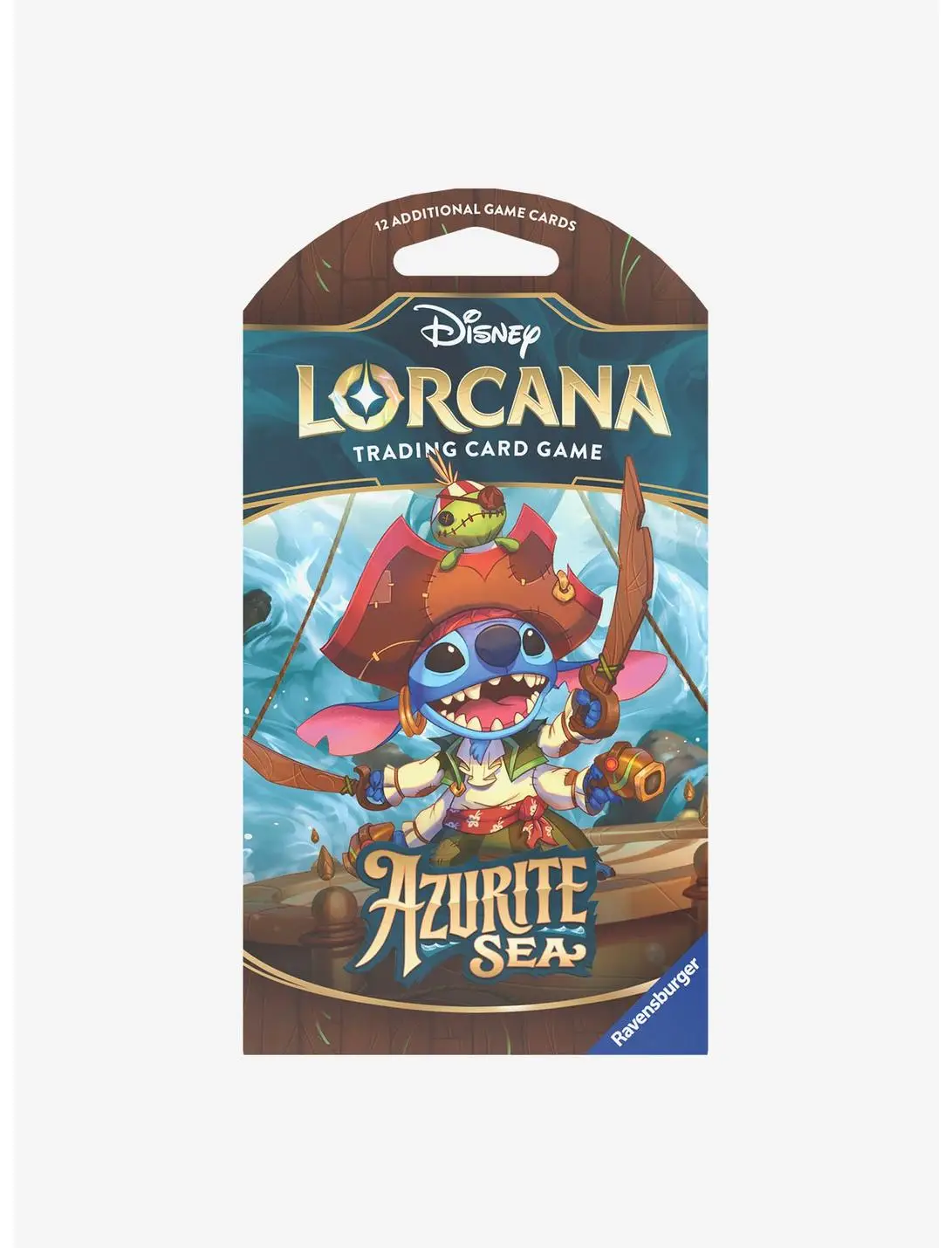Disney Lorcana Trading Card Game Azurite Sea Booster Pack